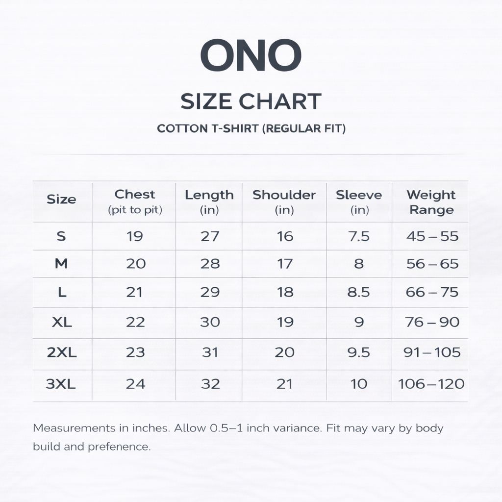 ONO Ultimate Cotton Collection- 9pcs Set